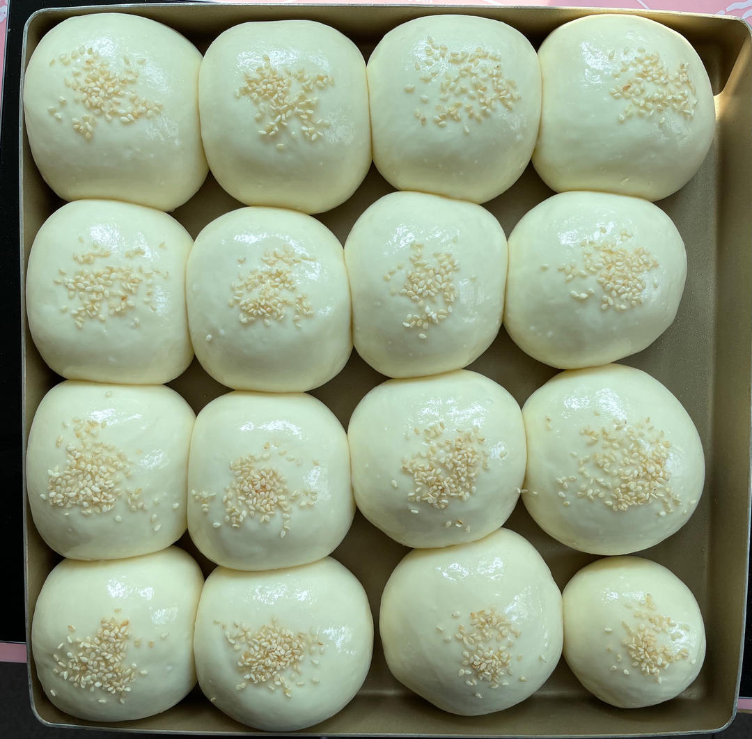 🥛超简单快手，柔软拉丝，一次发酵，牛奶小餐包