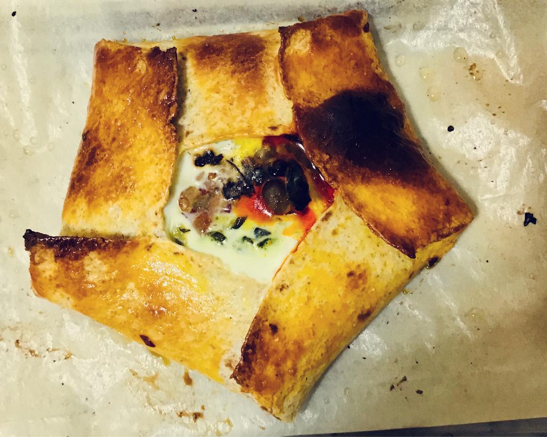 香酥牛肉五角饼—外酥里嫩的快手小吃的做法