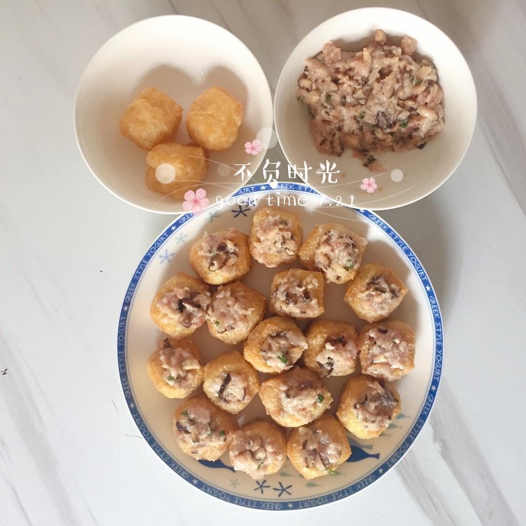 豆腐泡塞肉