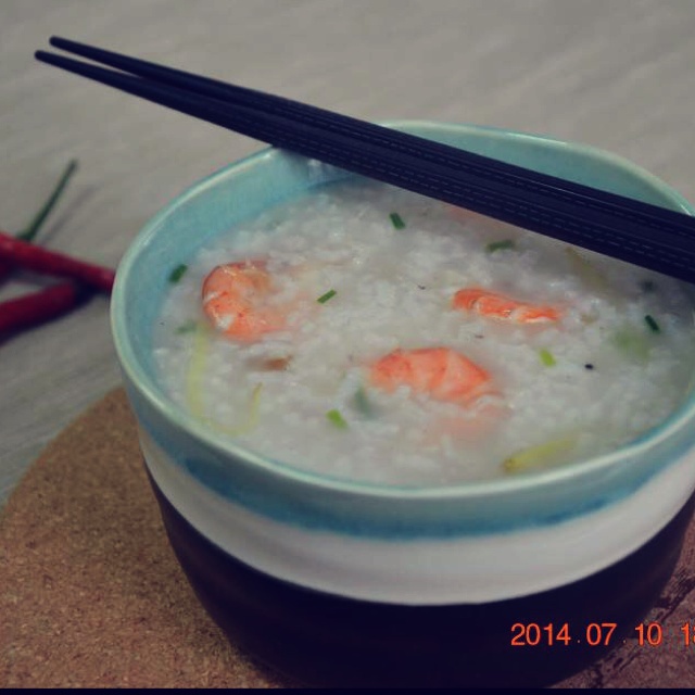 秘制鲜虾粥