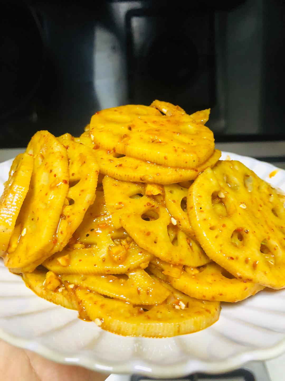 酸辣藕片的做法