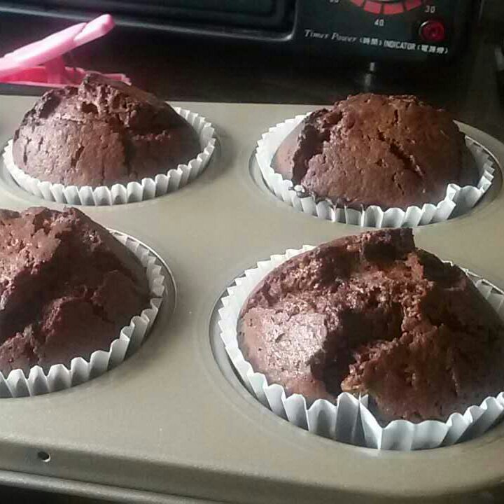 布朗尼杯子蛋糕