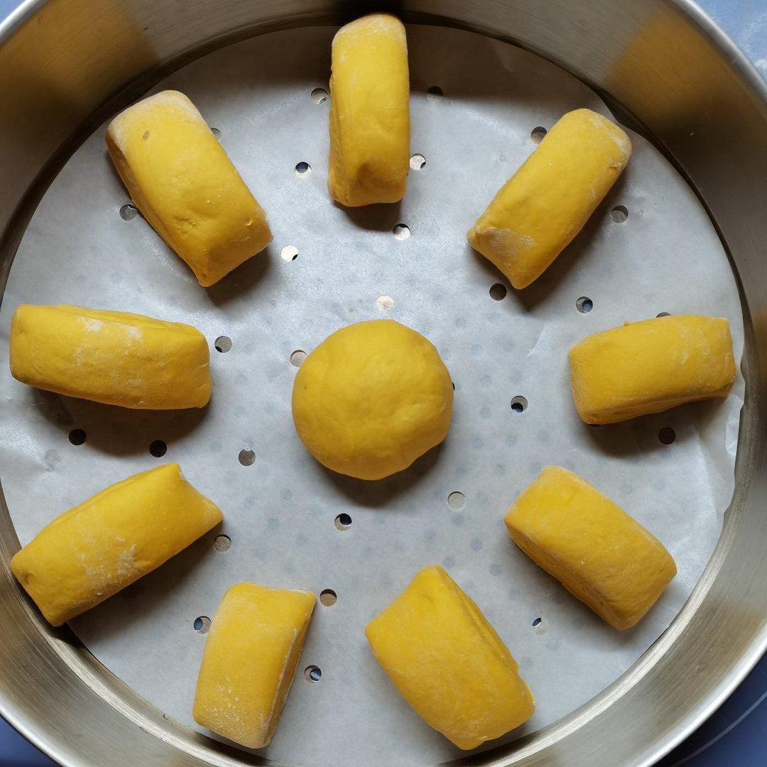 南瓜牛奶刀切馒头