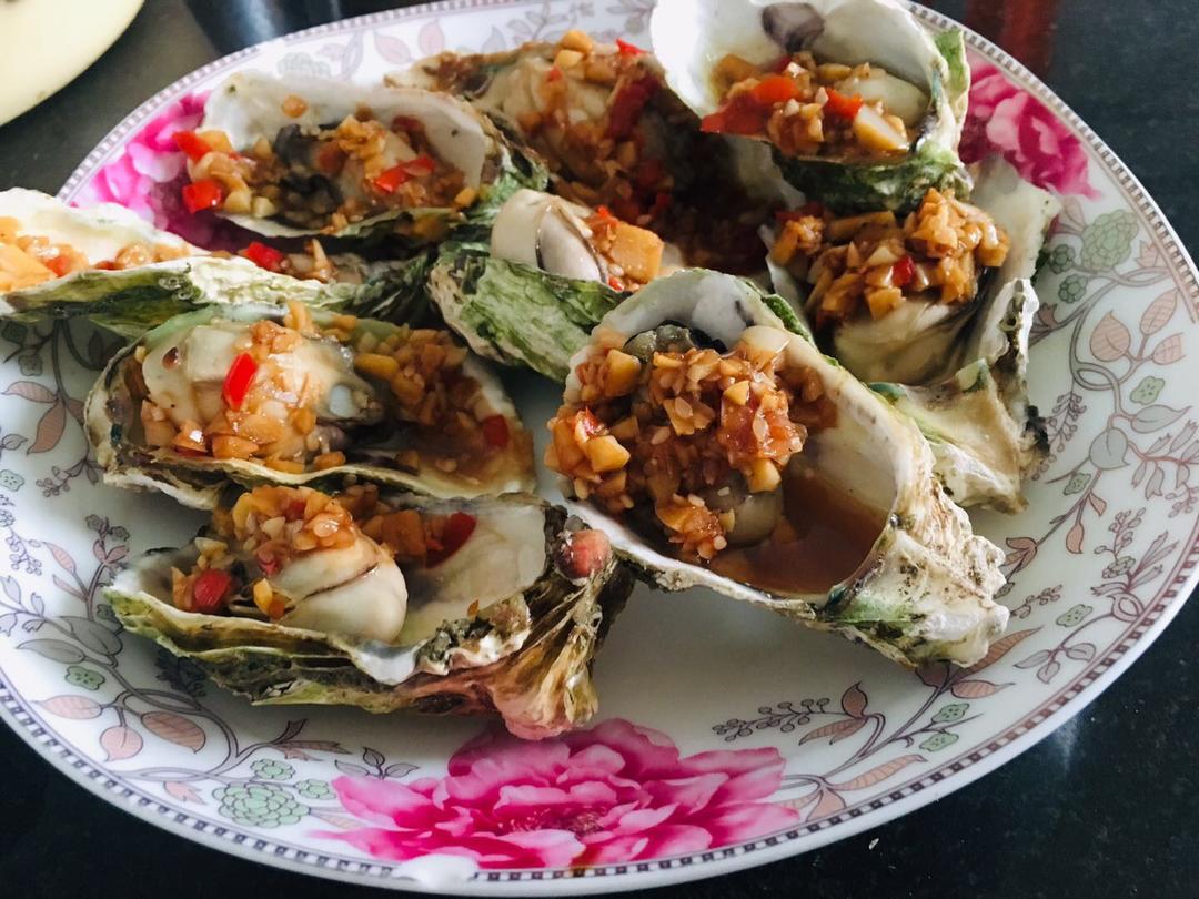 超简单～蒸蒜蓉生蚝