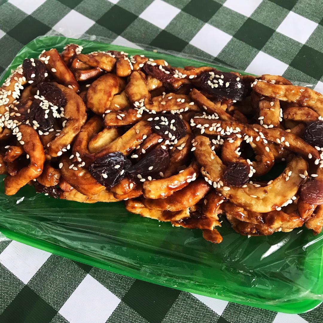 松软的鸡蛋沙琪玛