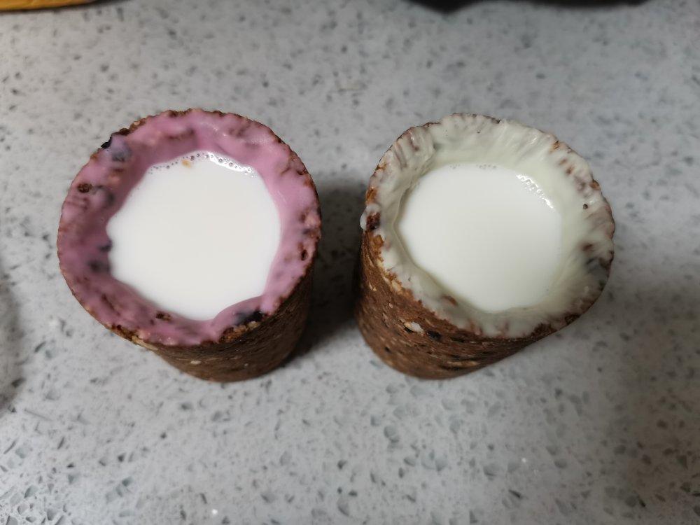 【视频食谱】巧克力燕麦曲奇杯