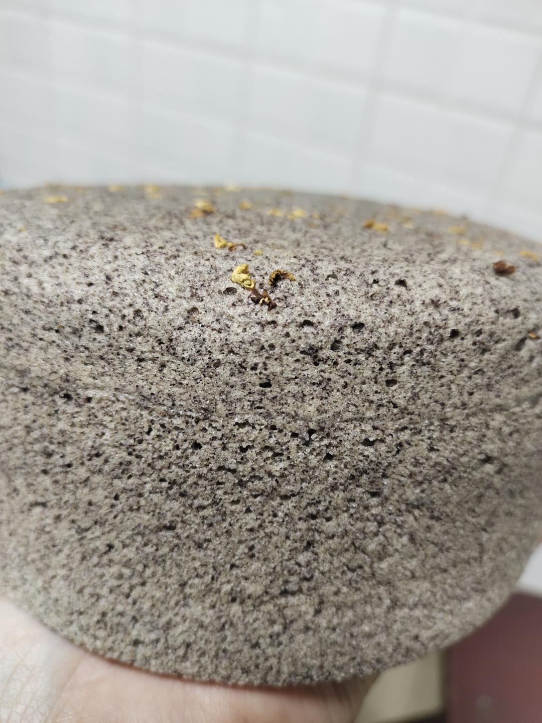 黑米蒸糕