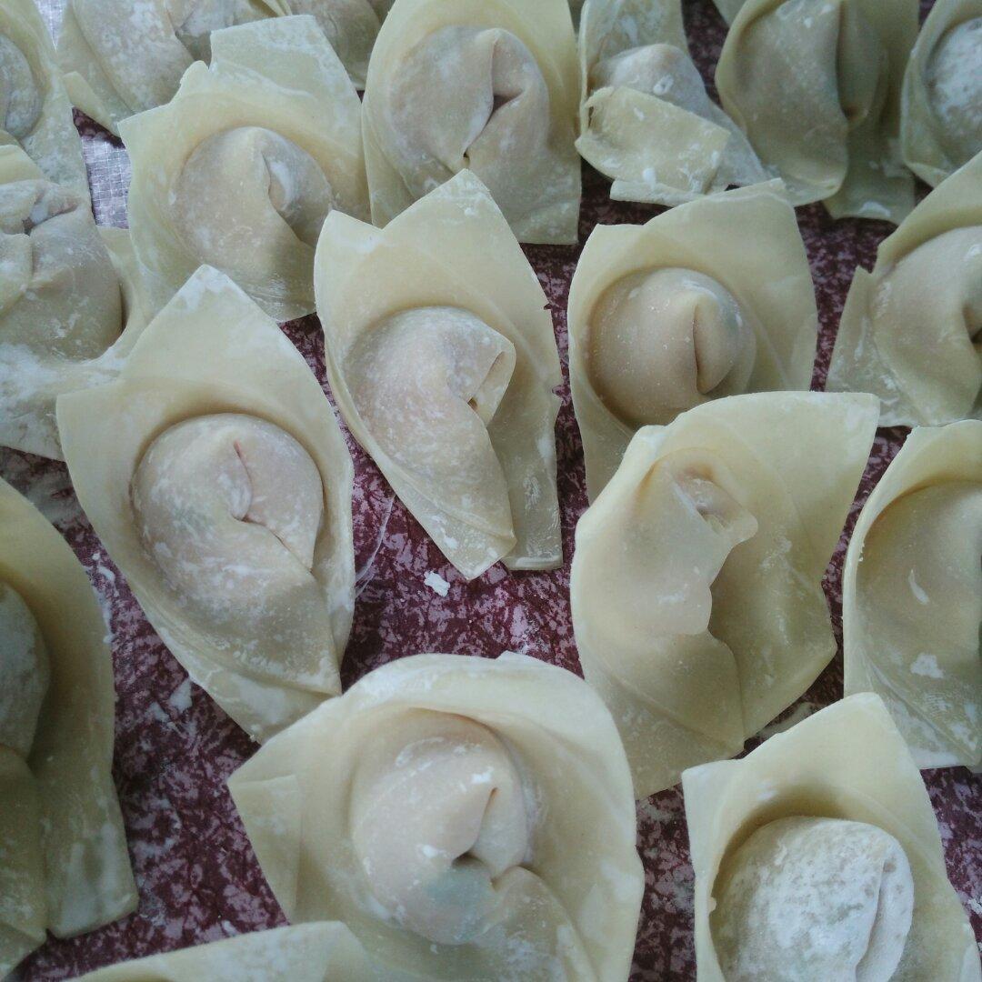 馄饨的包法（简单易学不跑馅儿）