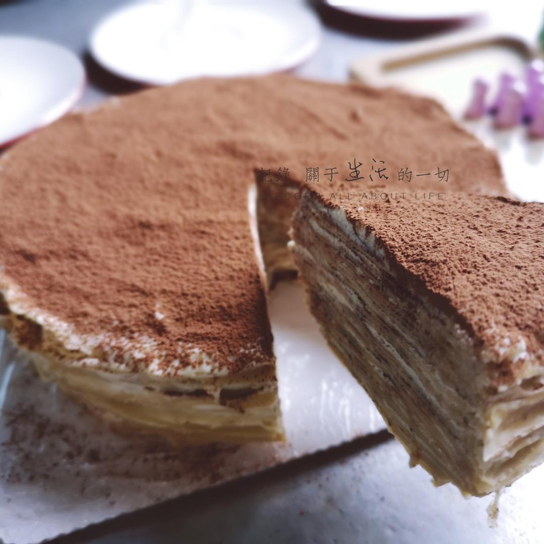 提拉米苏千层蛋糕（简易版奶油霜）