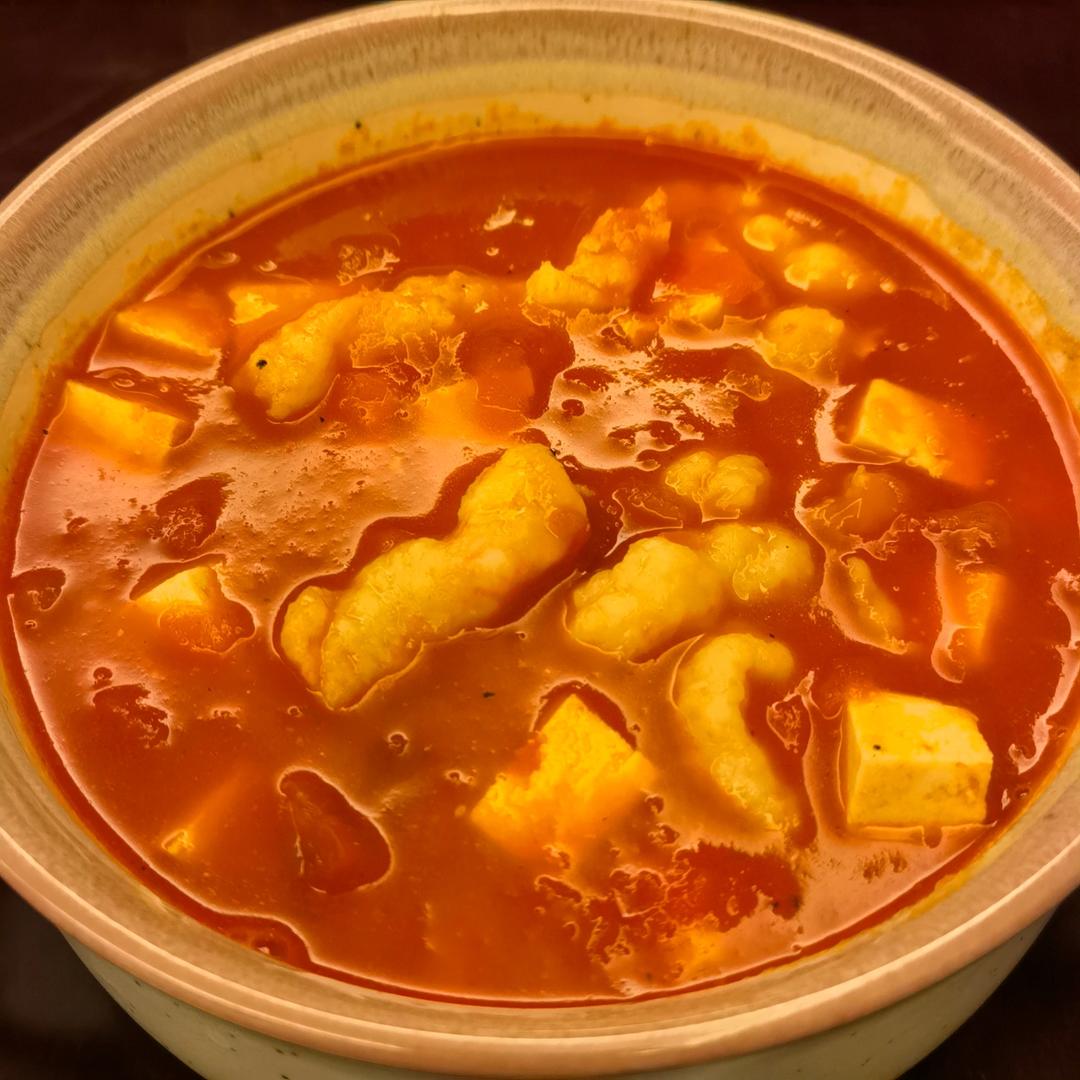 番茄虾滑