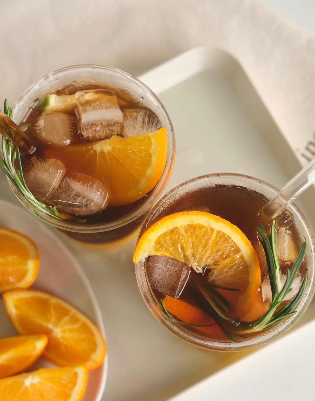 香橙🍊冰美式咖啡