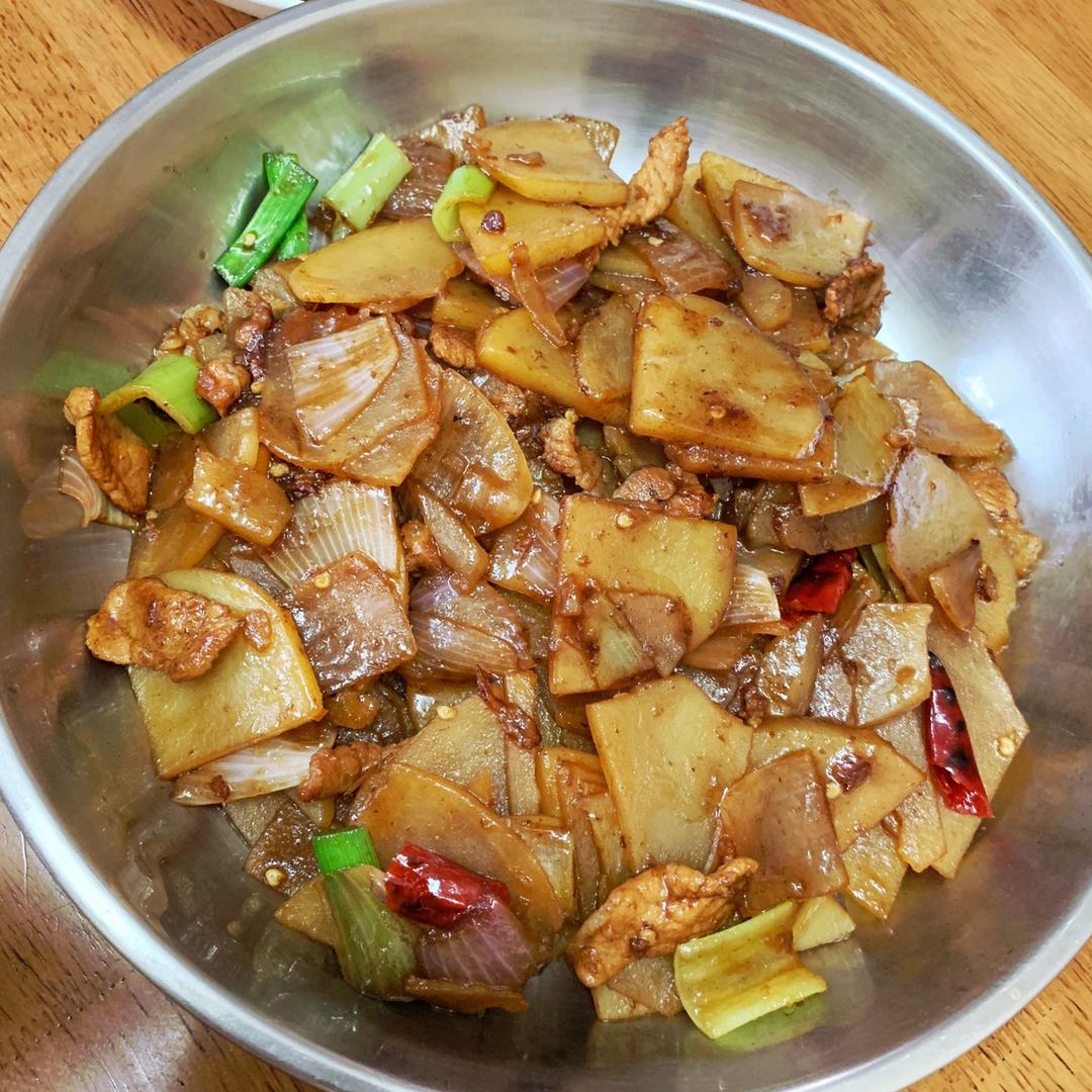 洋葱土豆片（家常版）