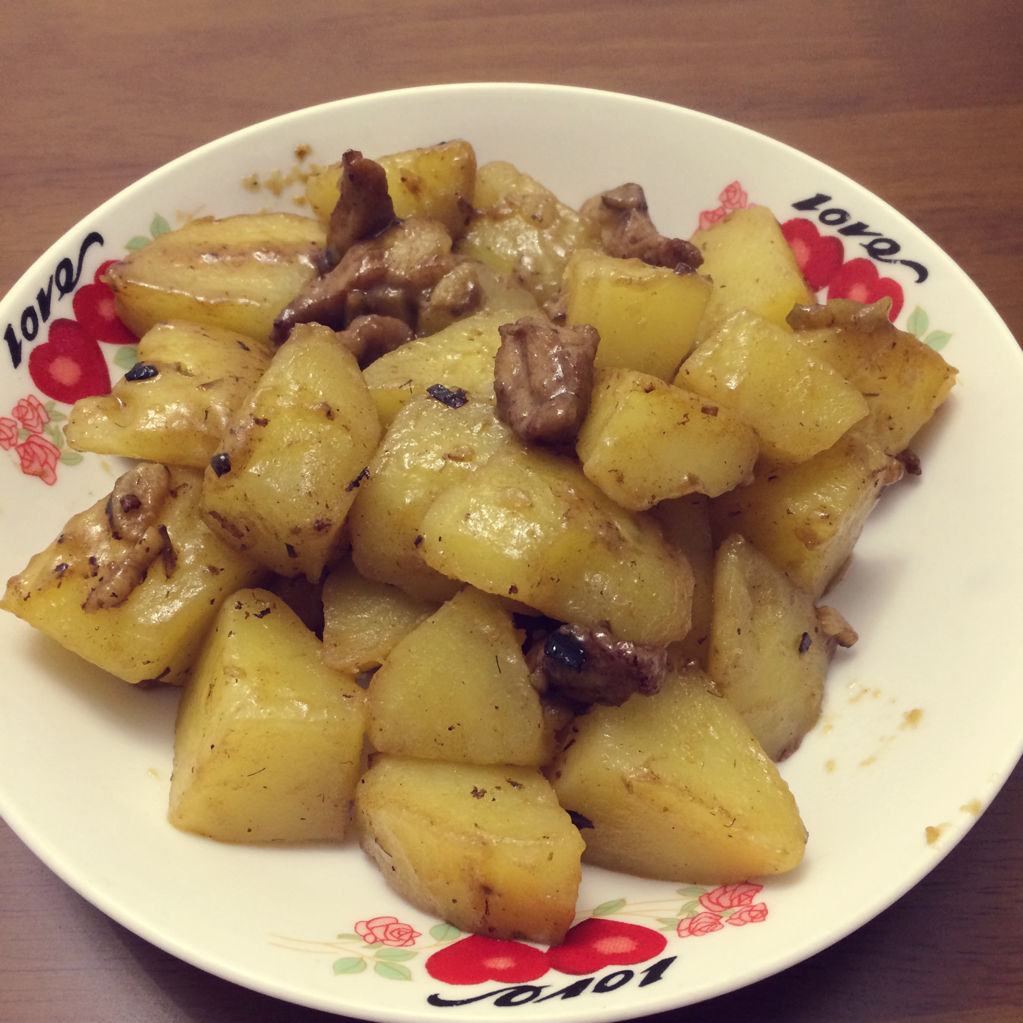 土豆烧肉