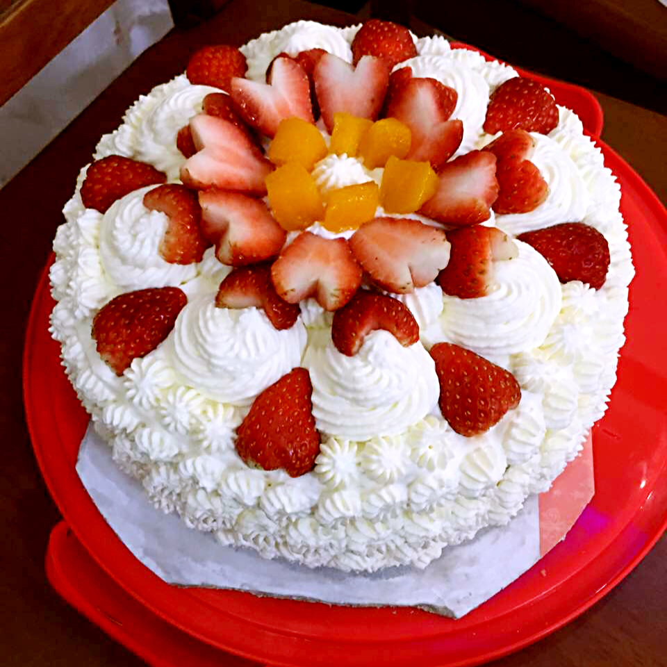 《Tinrry+》草莓奶油蛋糕（8寸配方）