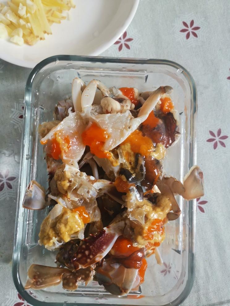 腌螃蟹（蟹股）