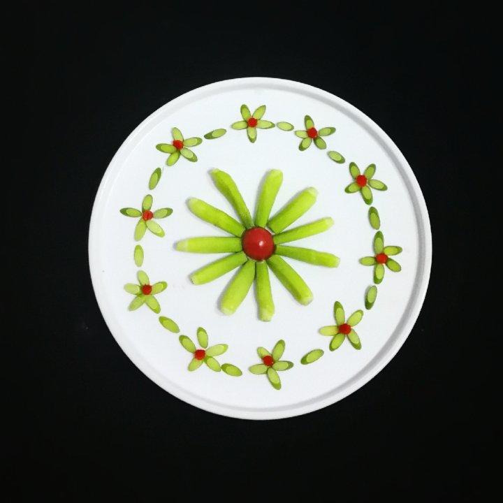花样蔬菜拼盘的全部作品