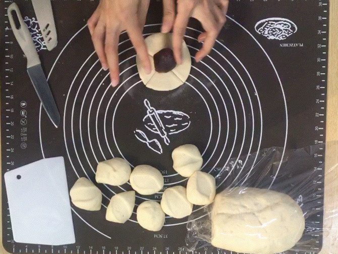 纯奶手撕吐司的做法 步骤1