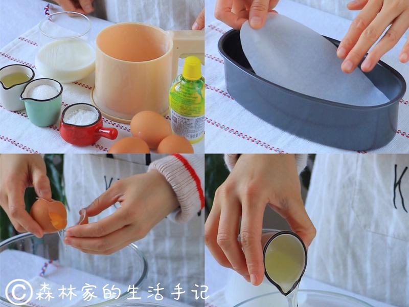 纯奶手撕吐司的做法 步骤1