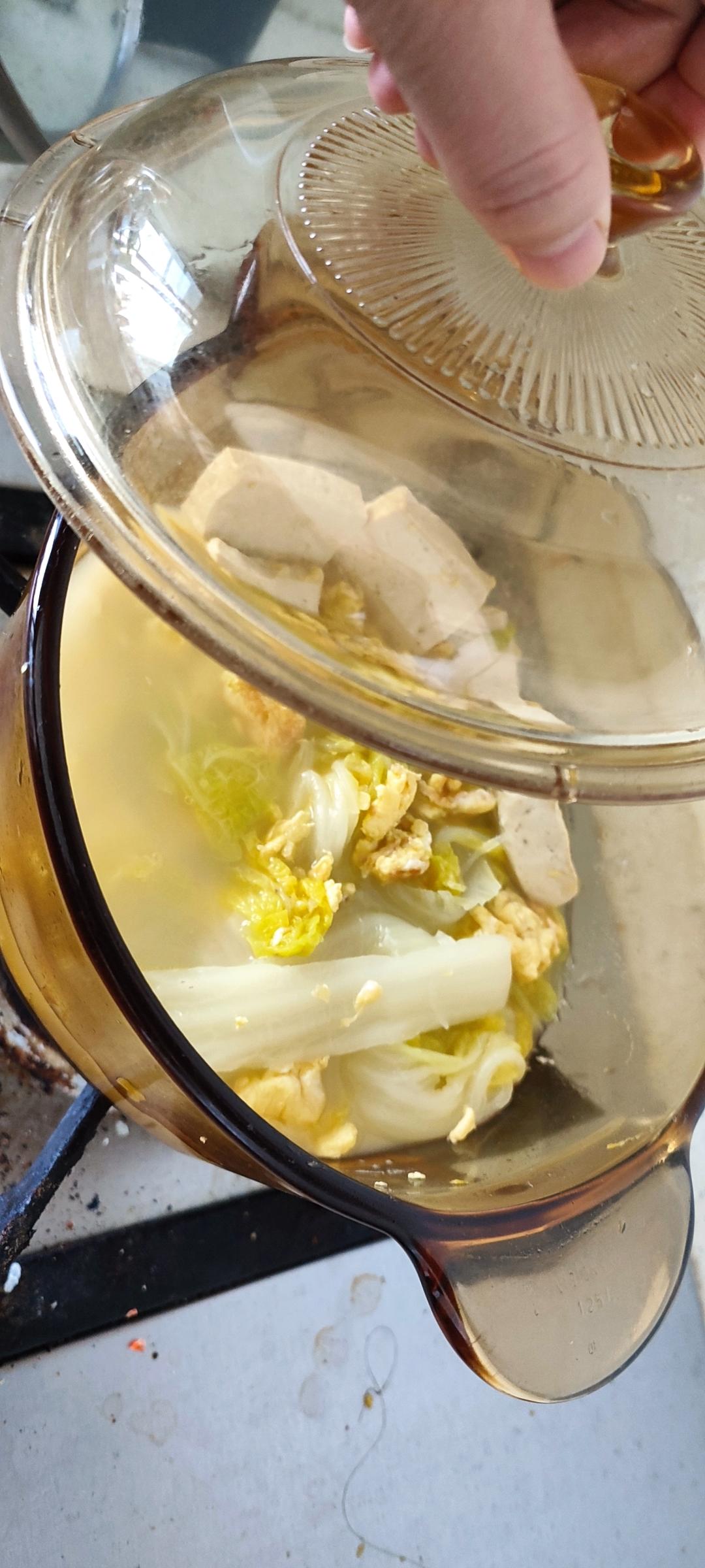 白菜豆腐汤