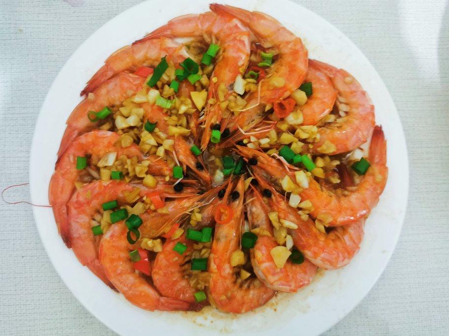 逸影abc做的蒜蓉虾