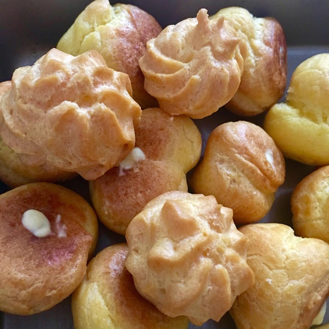 卡仕达奶油泡芙