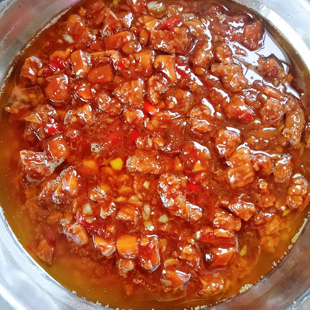 自制牛肉酱（改良版）
