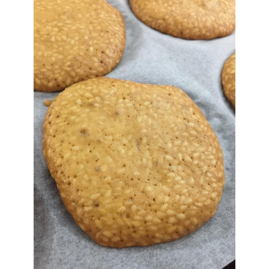 午后茶点——芝麻薄饼