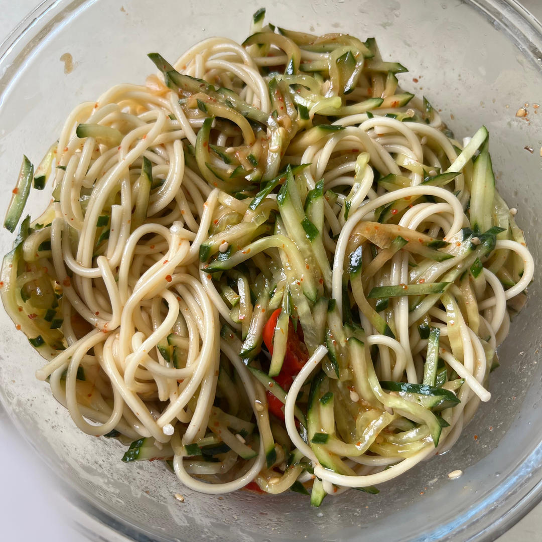 太香了 这个麻酱拌面我可以吃一辈子