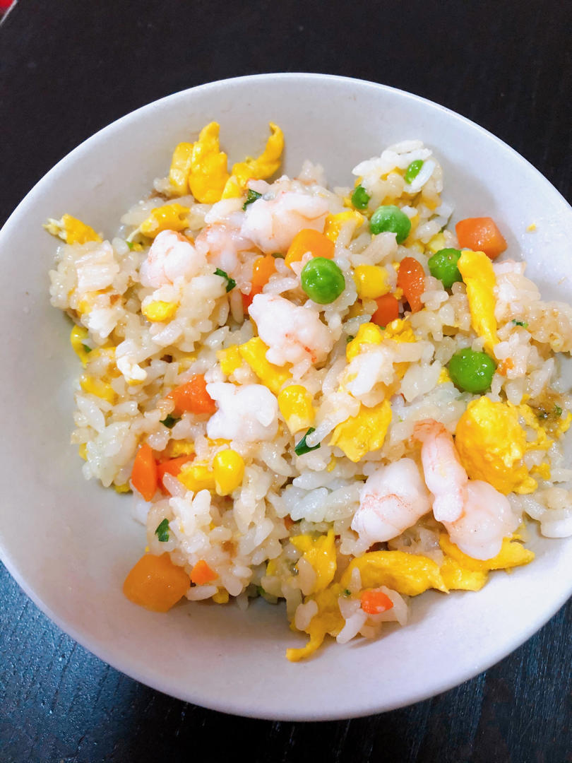 虾仁蛋炒饭
