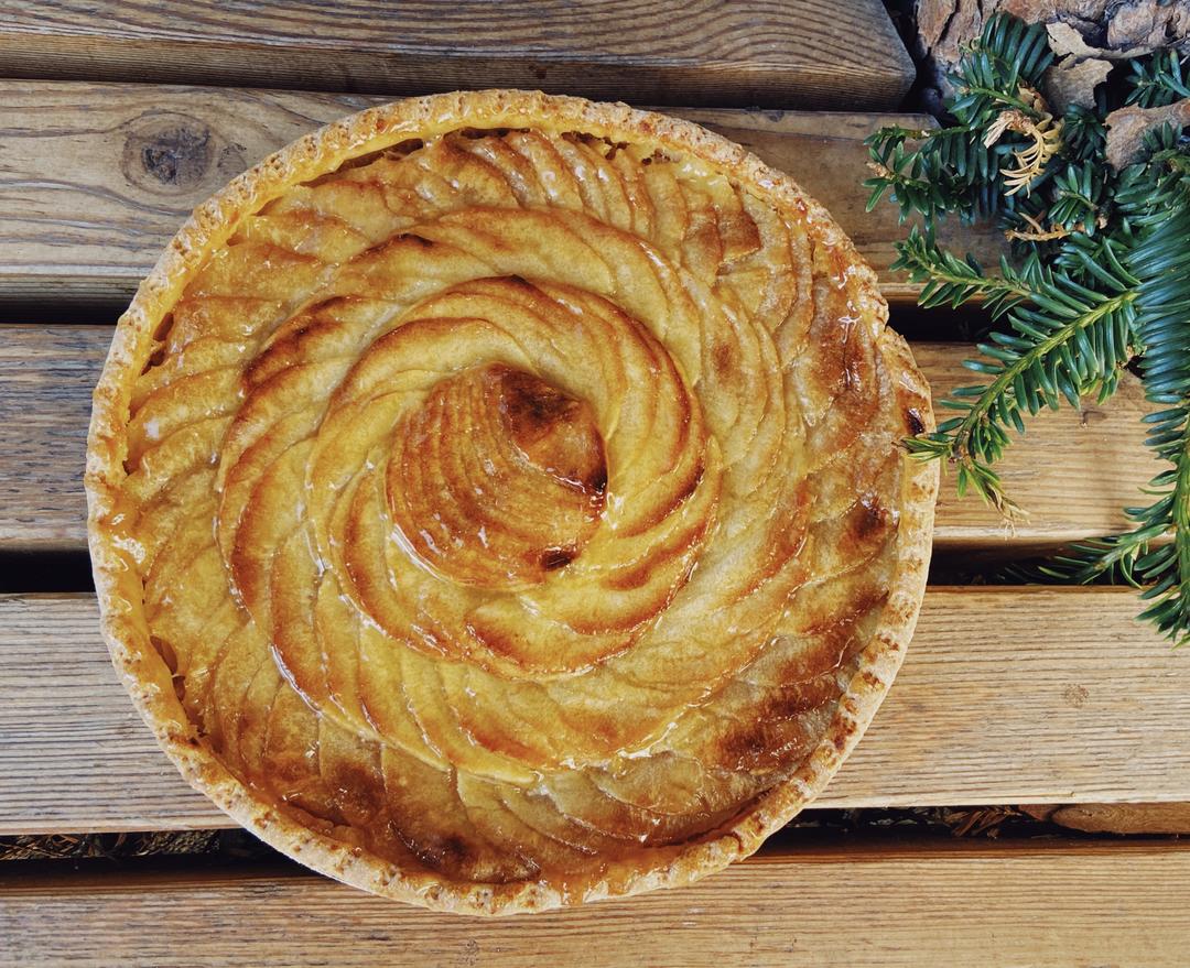 杏仁苹果挞～丰富口感不甜腻