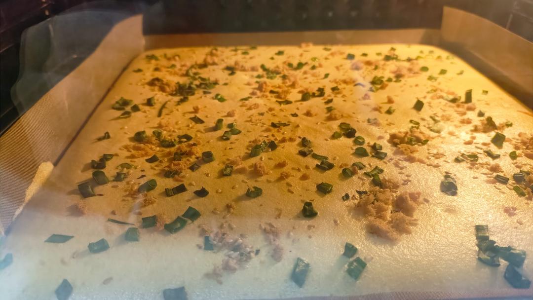 香葱肉松蛋糕卷-绵软细腻/可盐可甜