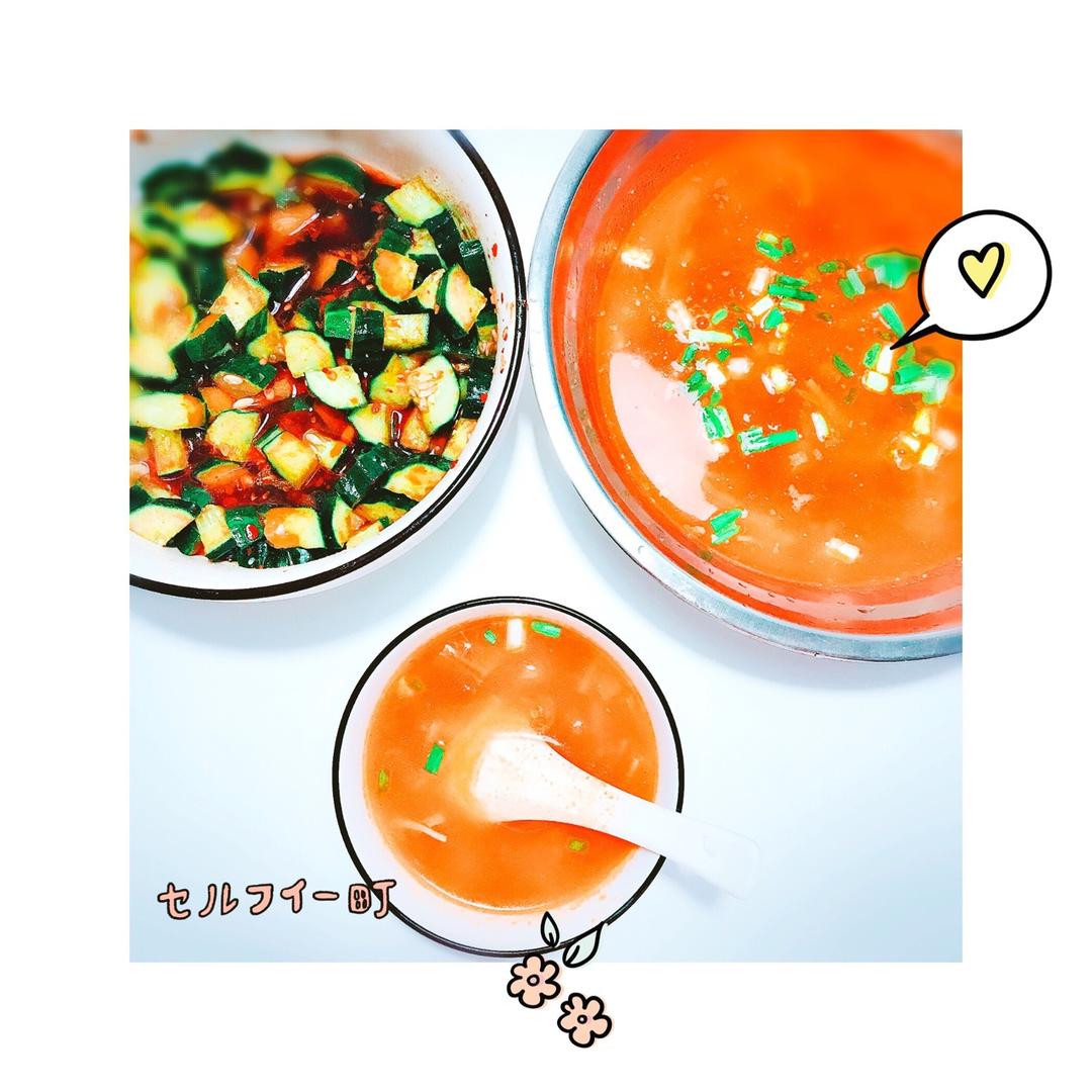 番茄金针菇汤