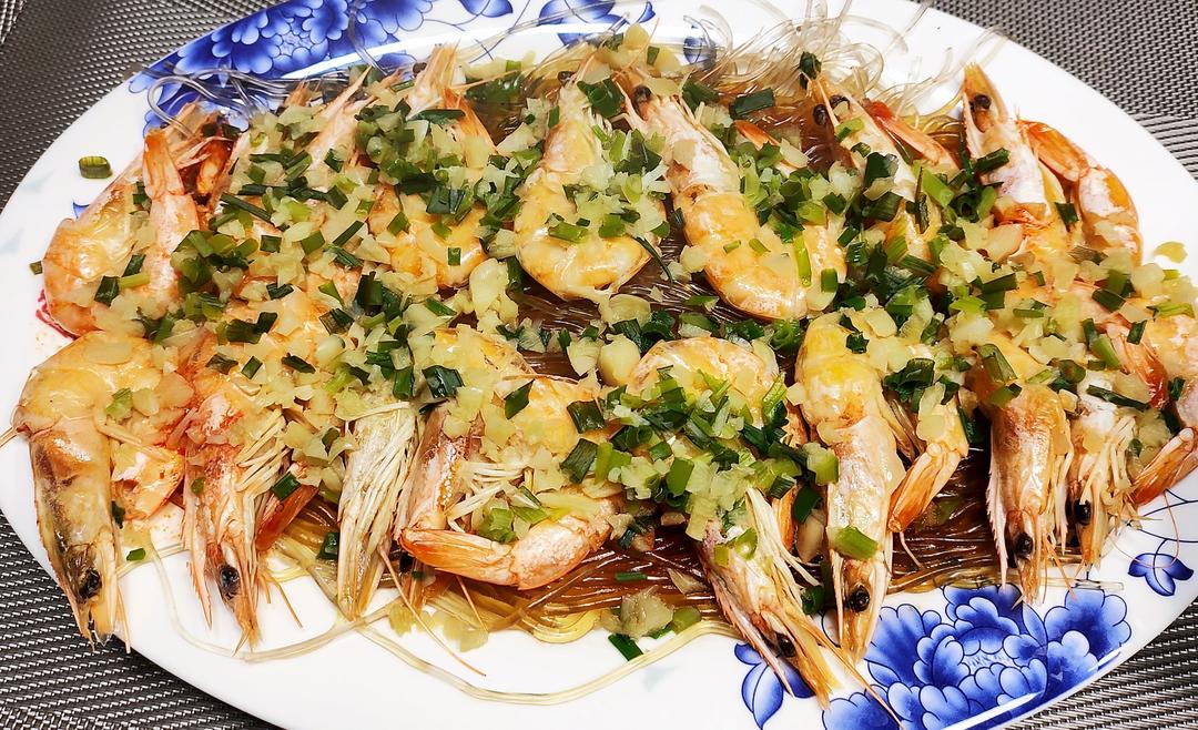 蒜蓉粉丝蒸虾