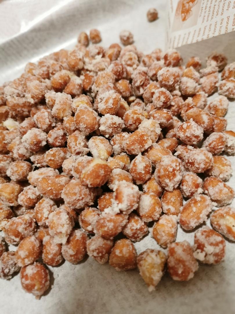 糖霜花生（小时候的回忆）