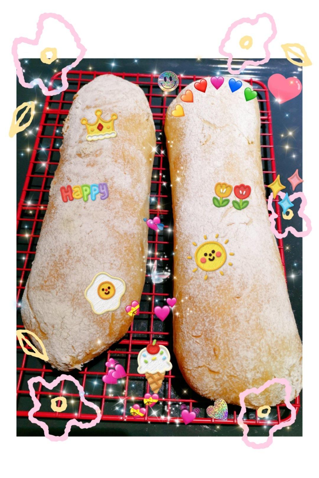 夏巴塔面包（拖鞋面包）
