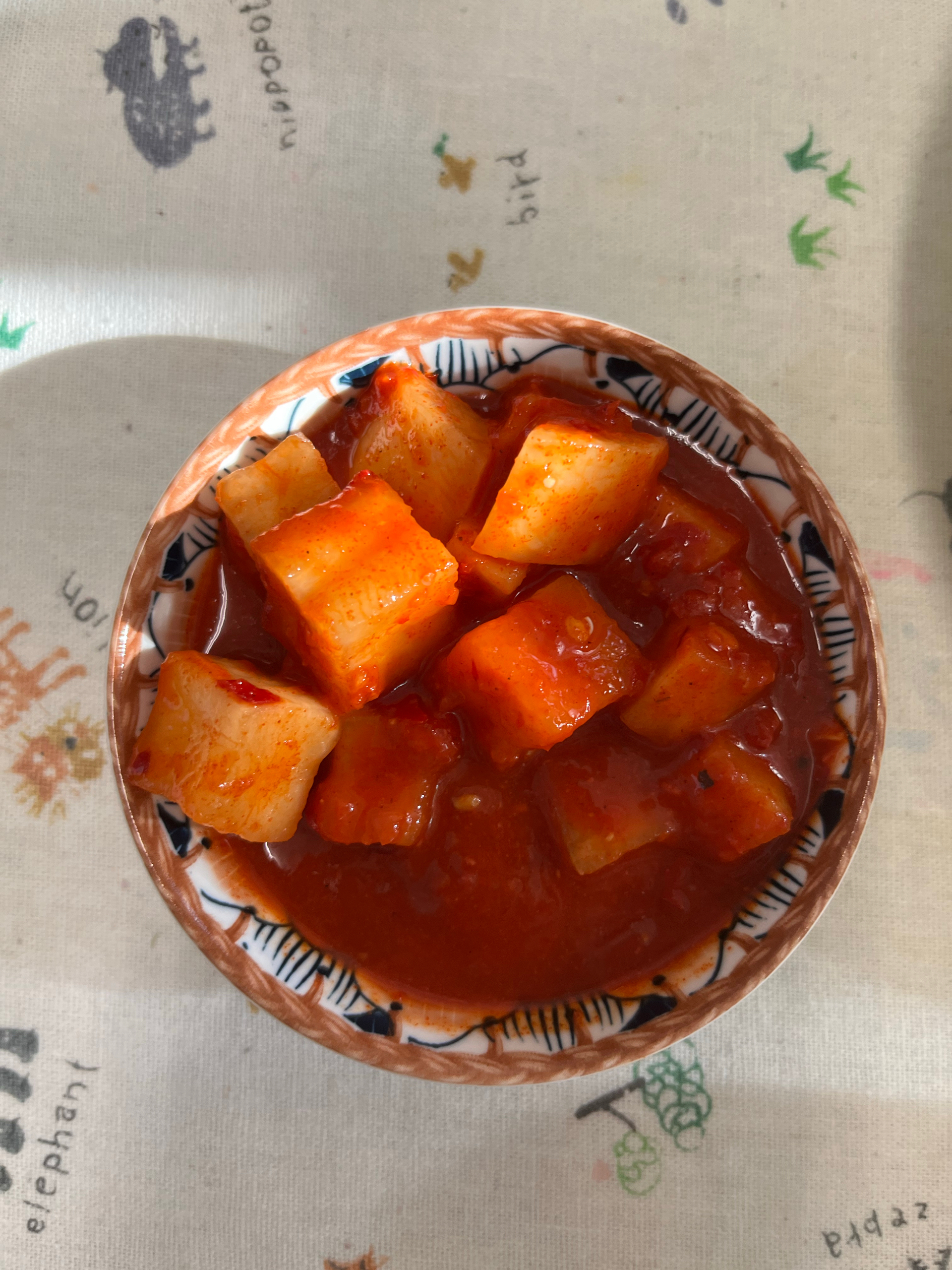 韩式泡菜腌萝卜
