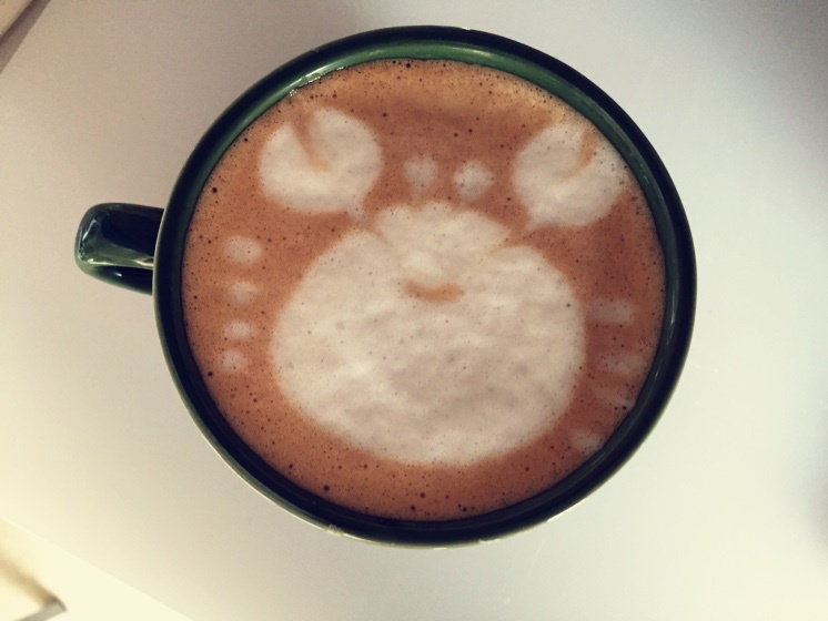 卡通咖啡蟹之啡语