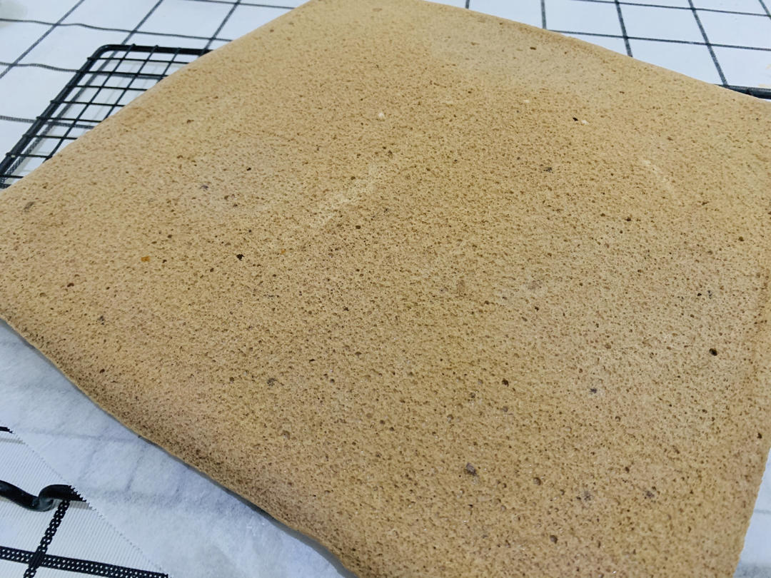 摩卡奥利奥咸奶油蛋糕卷
