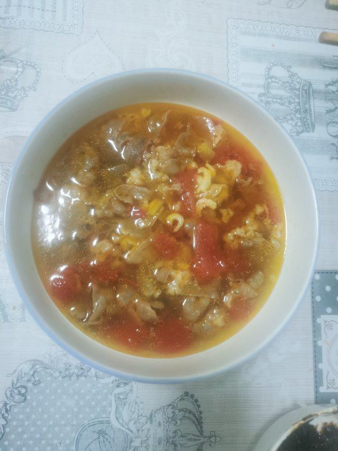 番茄肥牛汤