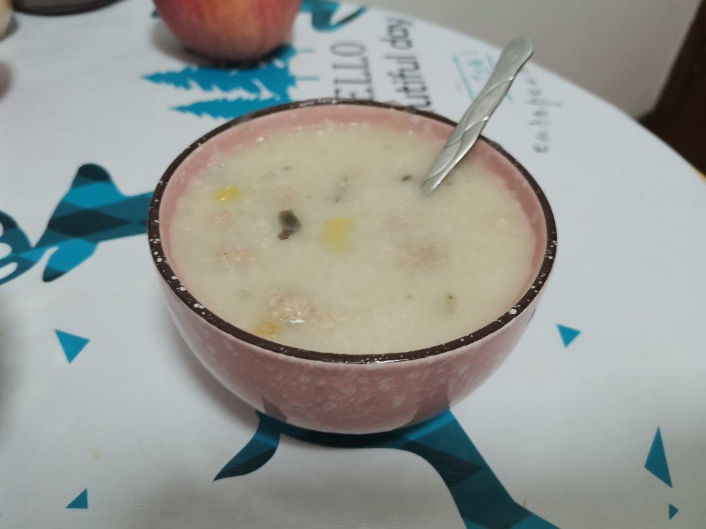 十五分钟快手之香滑皮蛋瘦肉粥(附五分钟电饭煲电压力锅更快捷方法)