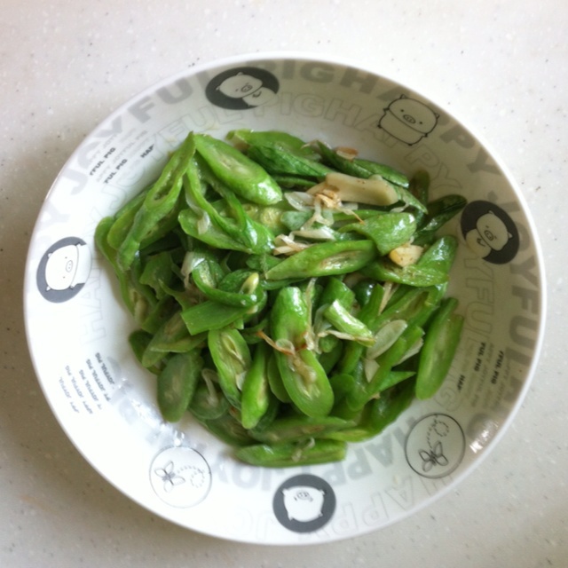 清炒蛇豆角