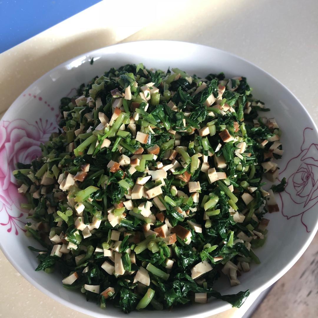 凉拌香干马兰头