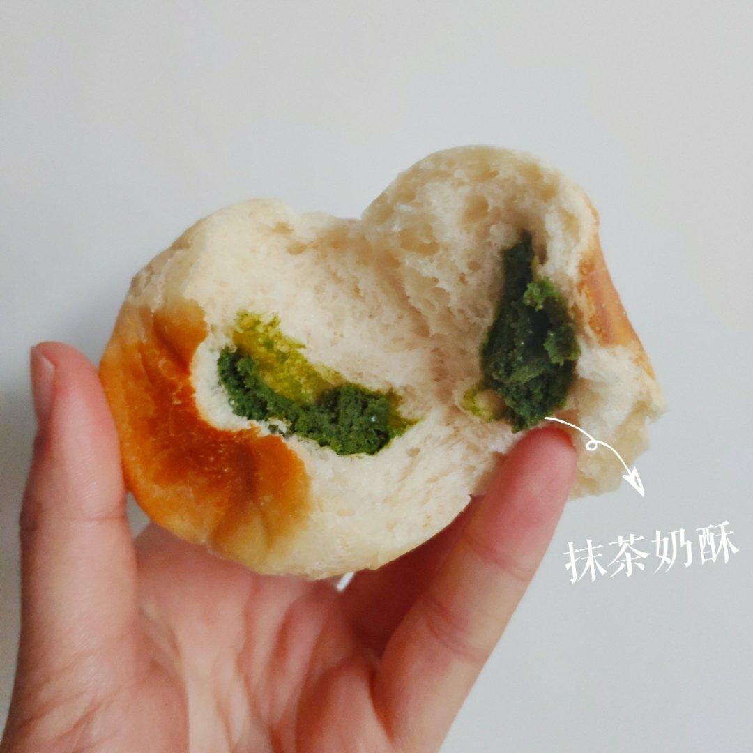 超级低糖少油的抹茶奶酥