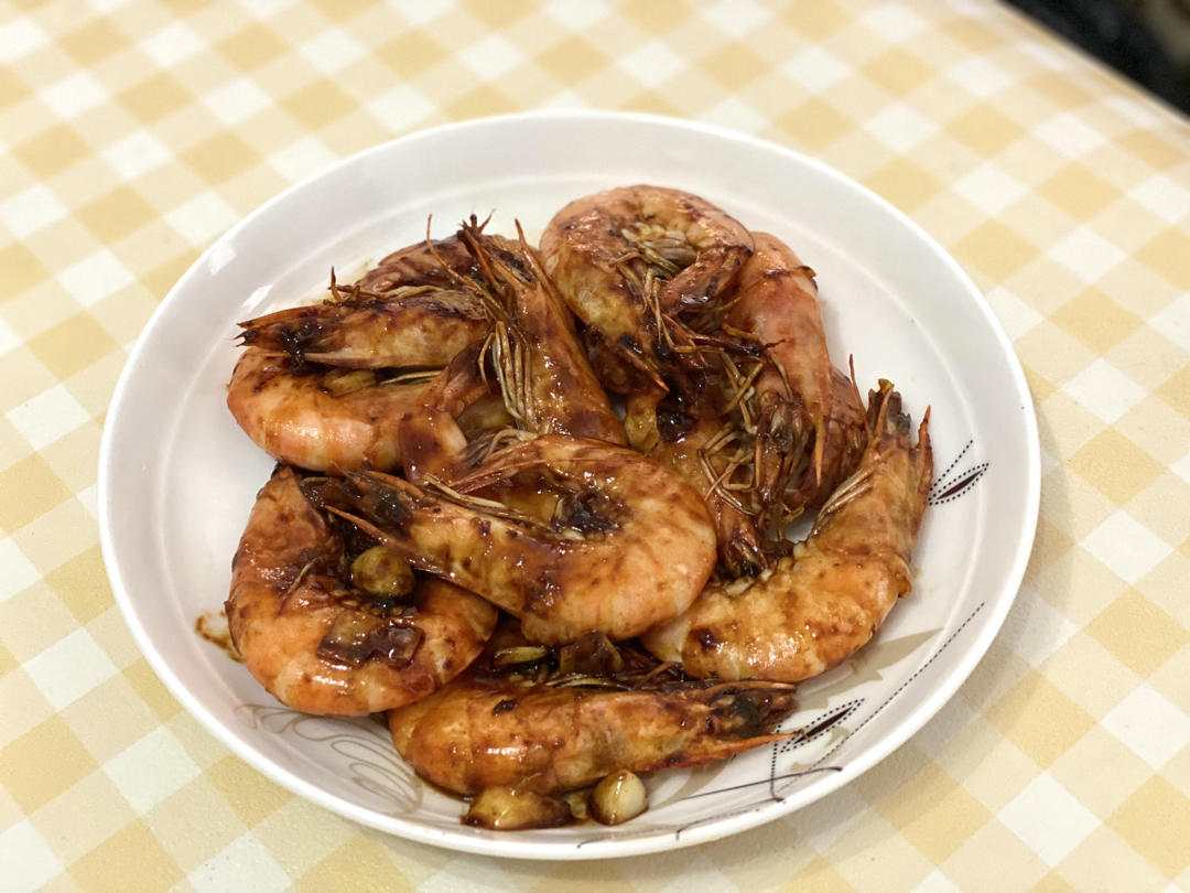 10分钟快手❗️油焖大虾好吃到舔盘，巨简单