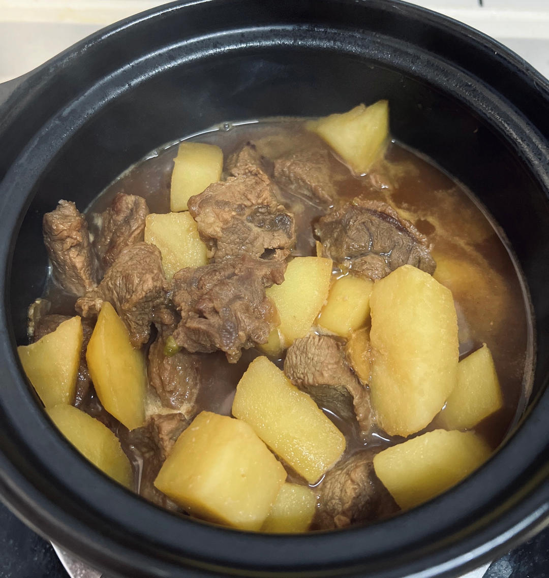 不加香料的红烧牛腱子