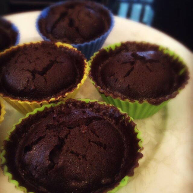 布朗尼杯子蛋糕