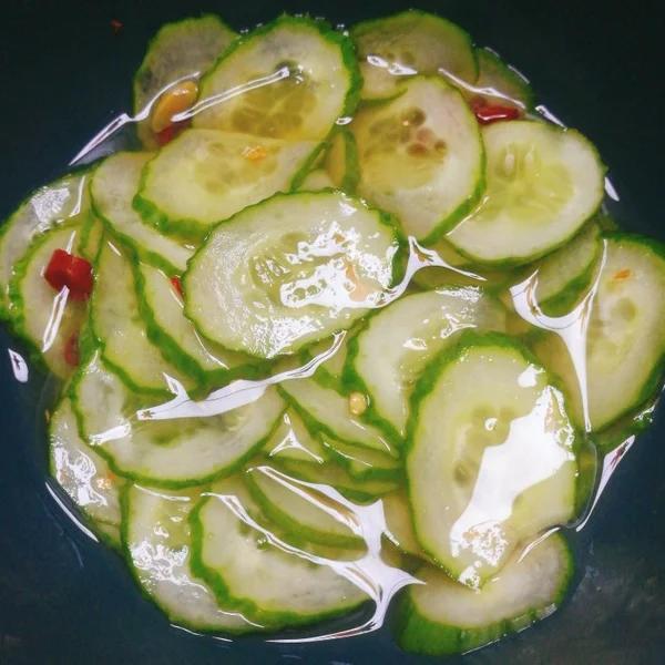 柠檬鱼露渍黄瓜