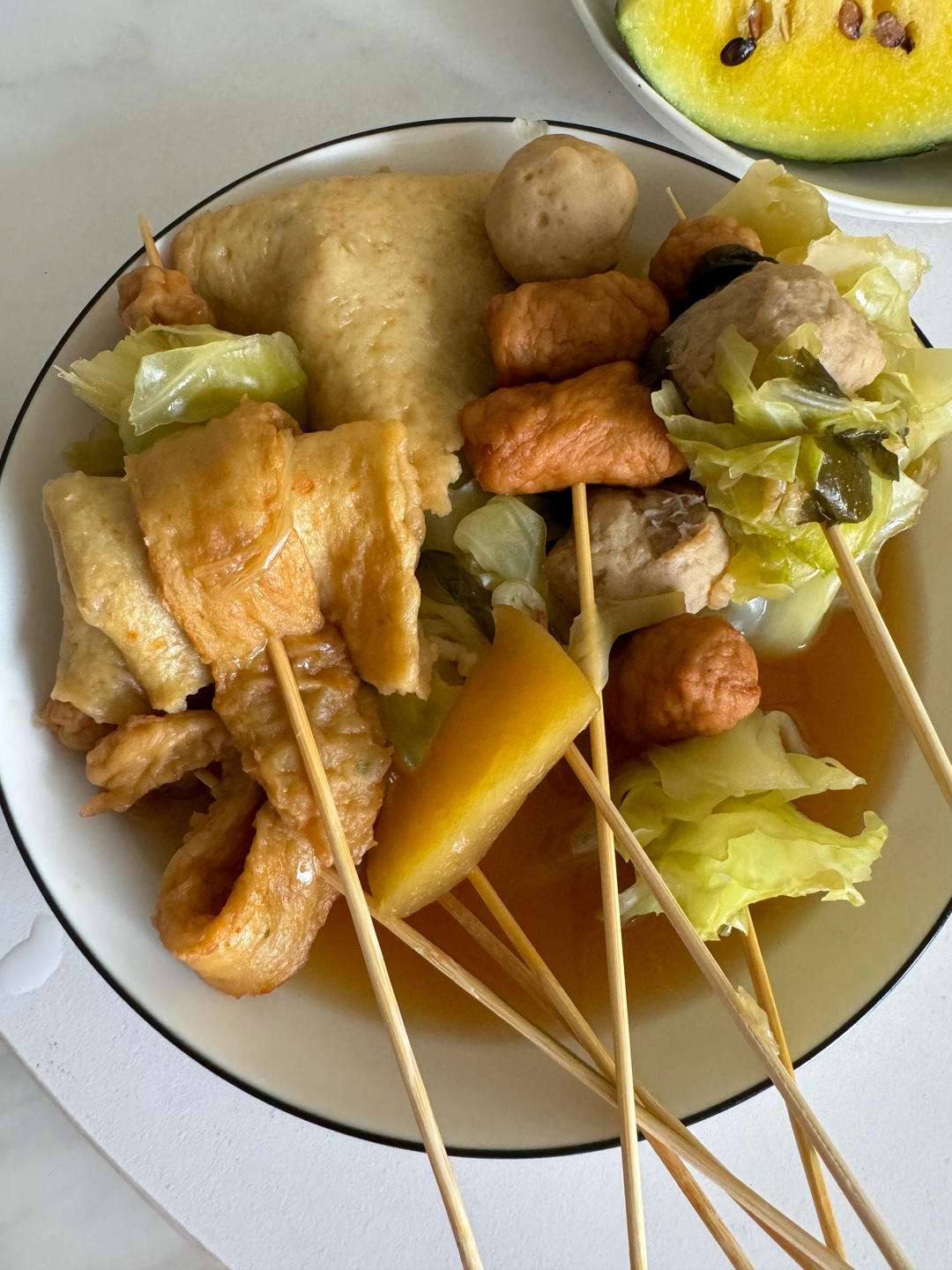 家庭关东煮｜汤底比便利店鲜甜