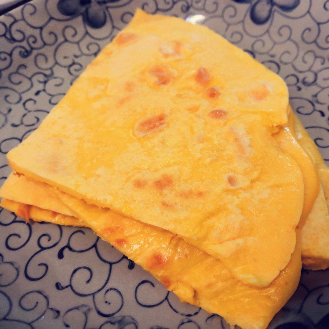 快手鸡蛋饼～～十分钟早餐！