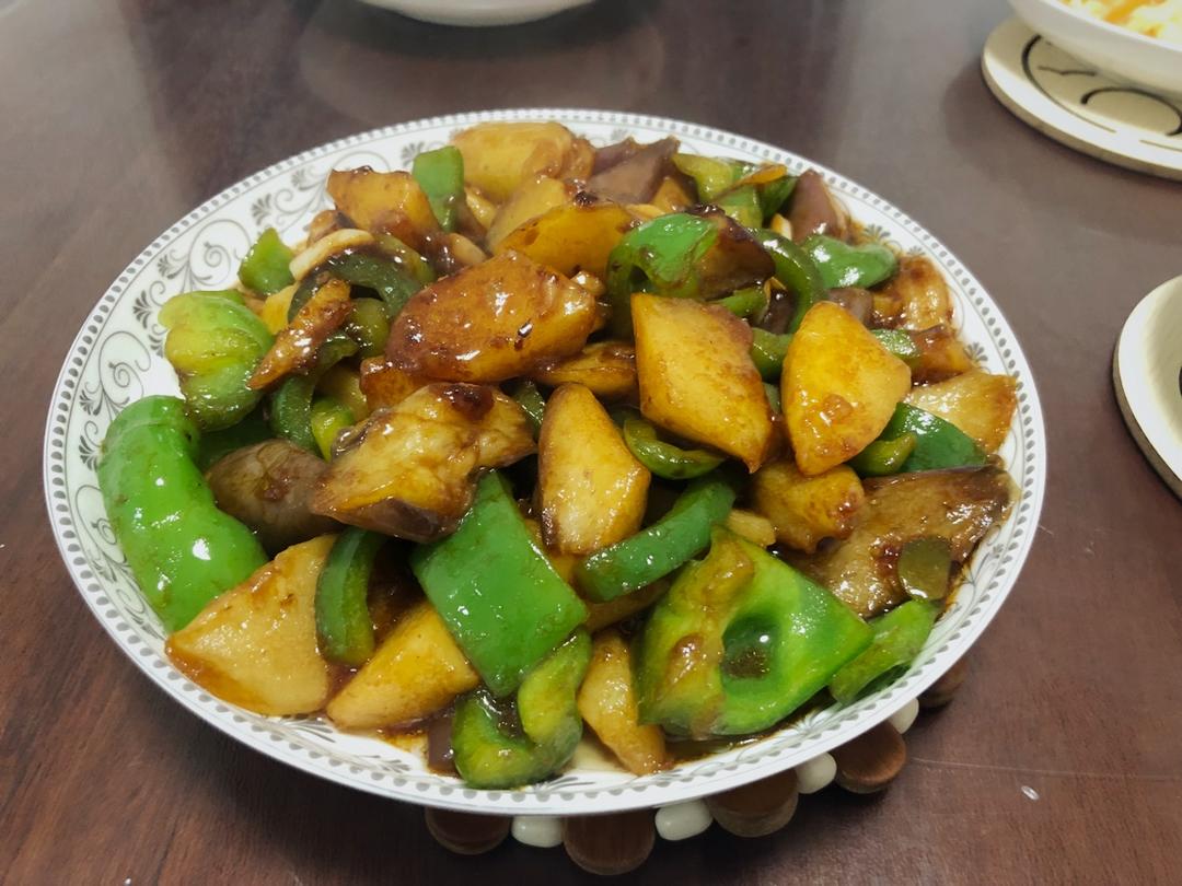 超级下饭的地三鲜
